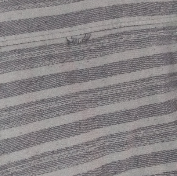 Mossimo Button Down Stiped Flannel Kid's Shirt - Picture 6 of 7